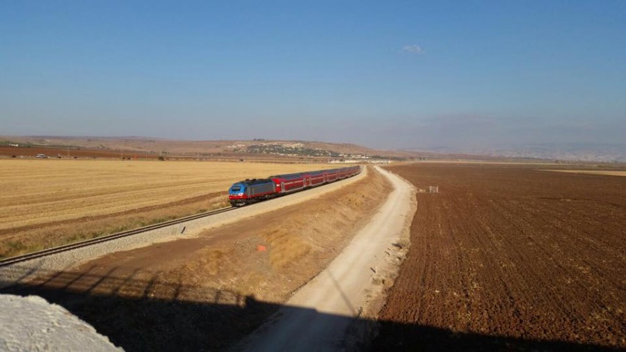 וותיקי העמק חונכים את הרכבת (19)