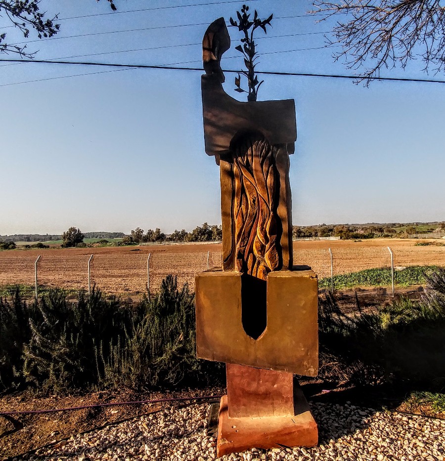 בקיבוץ אור הנר פגישה עם האמן מושיטו והתייחסות לעבודותיו (22)