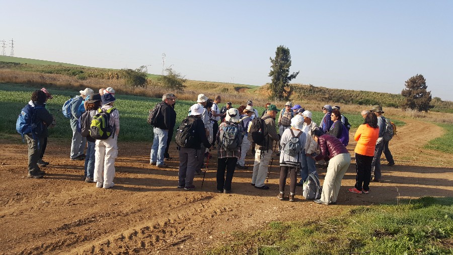 צועדים בשביל ישראל מתל קשת  לשמורת פורה 10.2 (5)