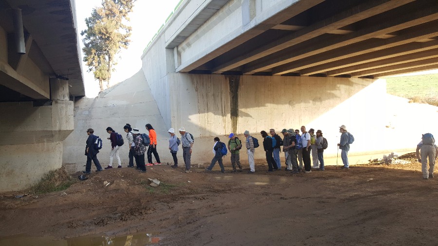 צועדים בשביל ישראל מתל קשת  לשמורת פורה 10.2 (3)