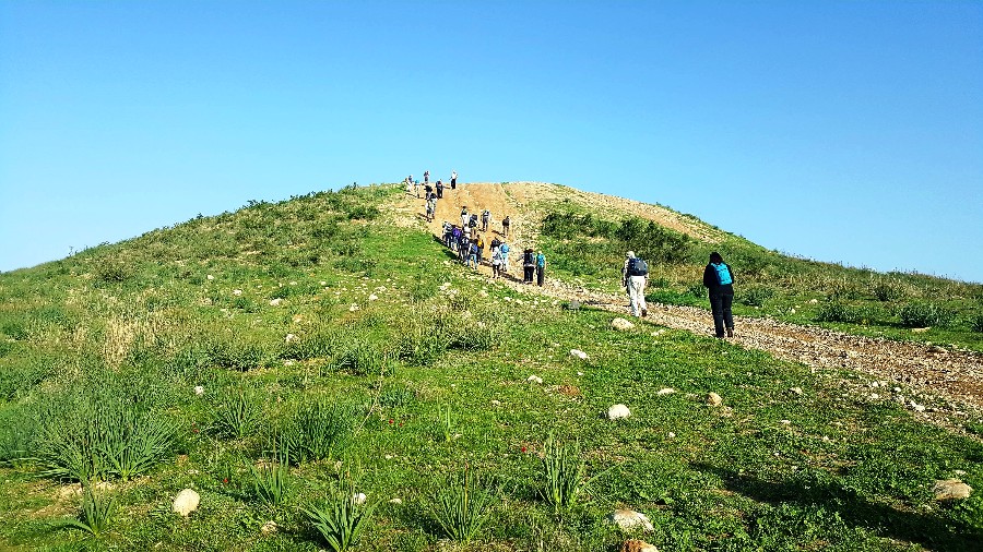 צועדים בשביל ישראל מתל קשת  לשמורת פורה 10.2 (11)