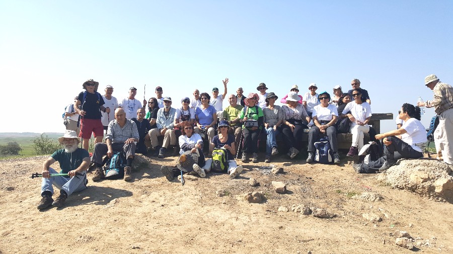 צועדים בשביל ישראל מתל קשת  לשמורת פורה 10.2 (70)