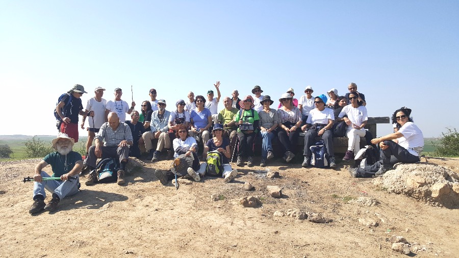 צועדים בשביל ישראל מתל קשת  לשמורת פורה 10.2 (69)