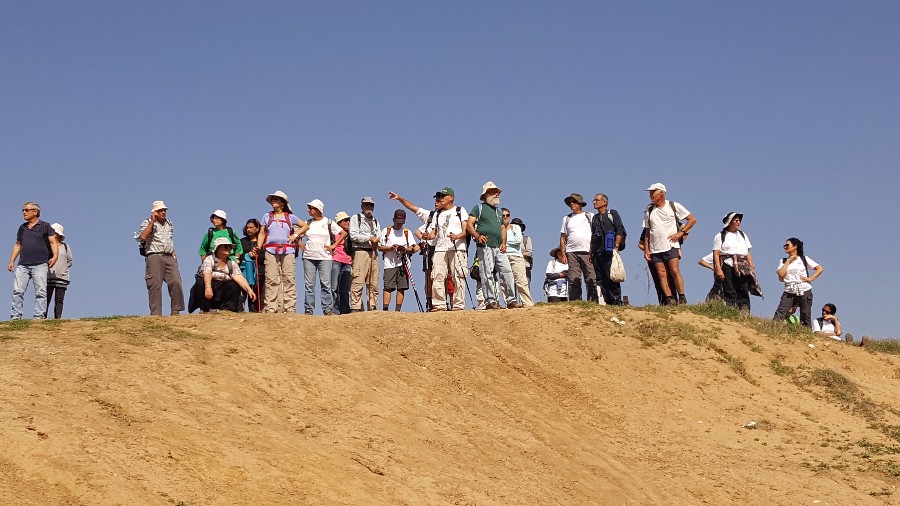 צועדים בשביל ישראל מתל קשת  לשמורת פורה 10.2 (80)