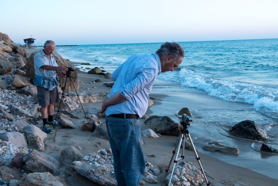 מצלמים עם שושנה בחוף הים של חיפה (9)