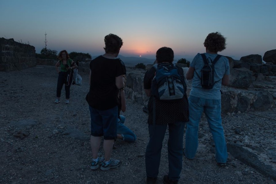 מצלמים בכוכב הירדן עם שושנה (1)