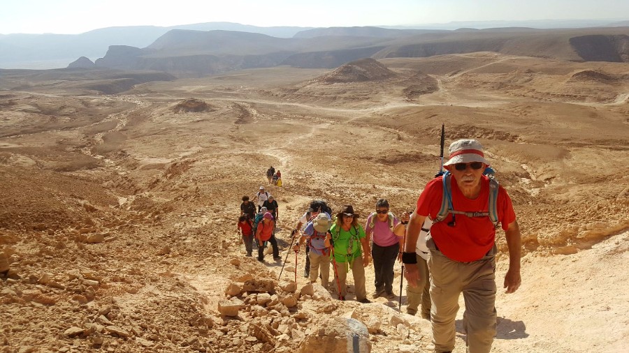 דורות בגלבוע צועדים בשביל ישראל- 3 ימים בדרום (67)