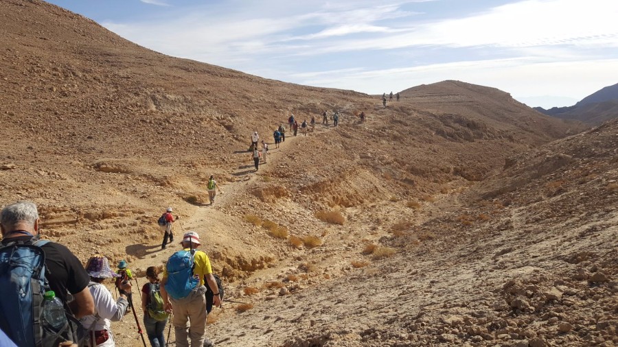דורות בגלבוע צועדים בשביל ישראל- 3 ימים בדרום (80)