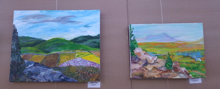 חוג ציור בהנחיית דליה סילברמן (1)