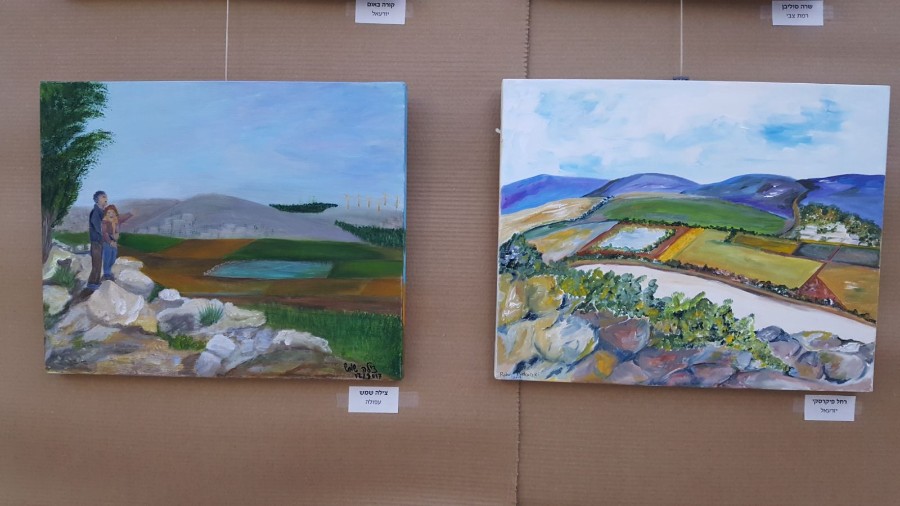 חוג ציור בהנחיית דליה סילברמן (2)