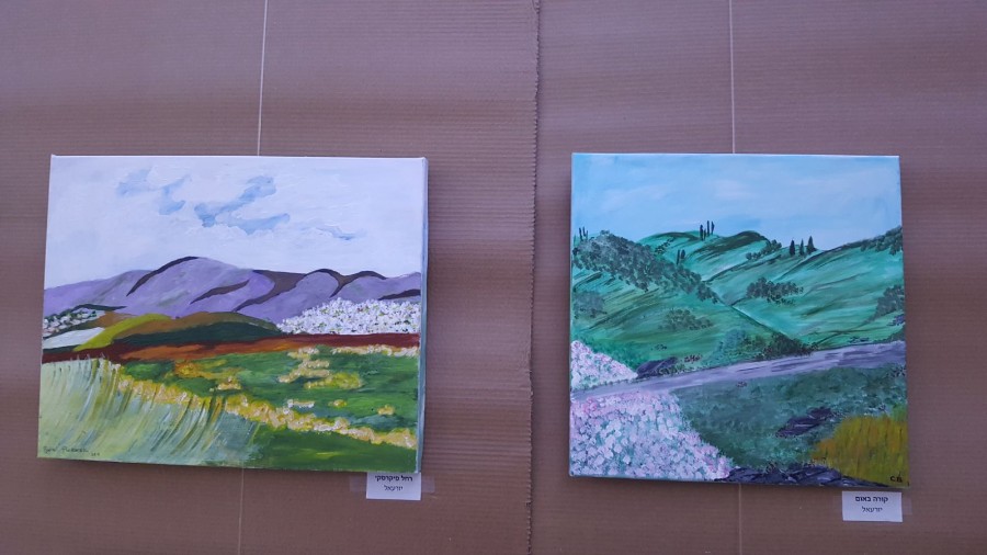 חוג ציור בהנחיית דליה סילברמן (3)
