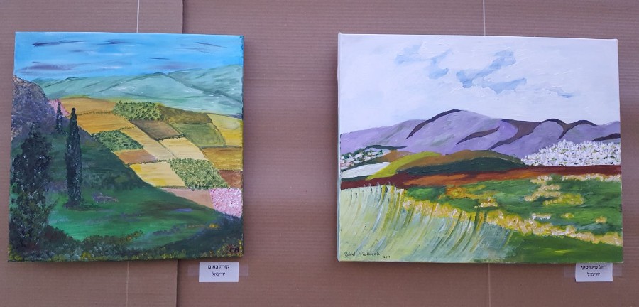חוג ציור בהנחיית דליה סילברמן (6)