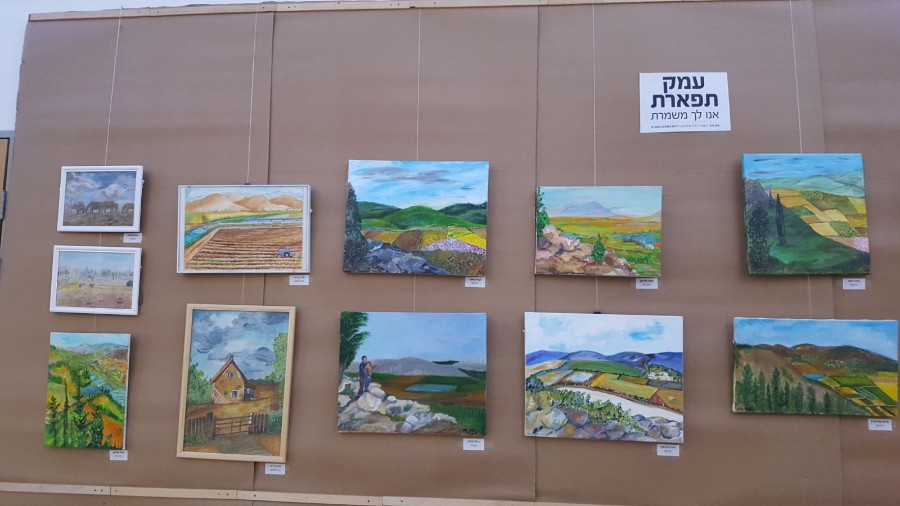 חוג ציור בהנחיית דליה סילברמן (7)