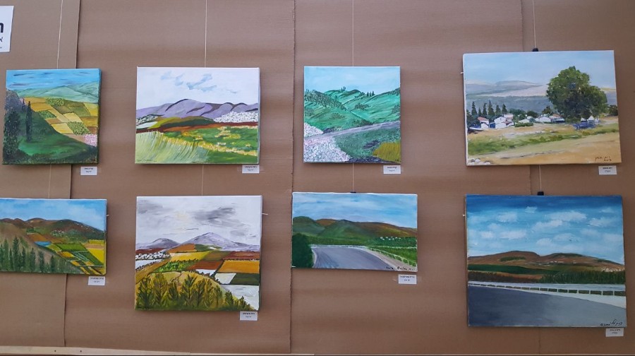 חוג ציור בהנחיית דליה סילברמן (8)