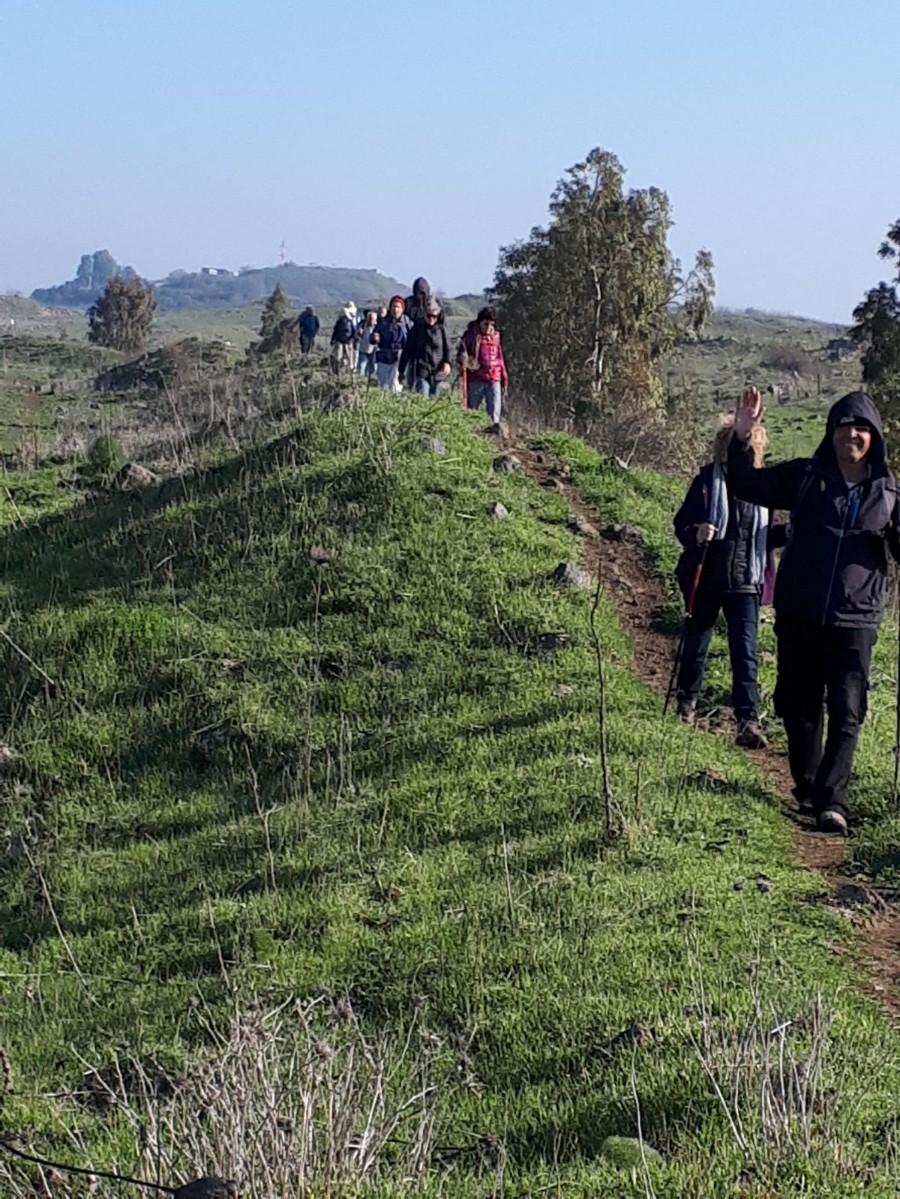 צועדים בגולן-מאלוני הבשן לכפר פרג' (60)