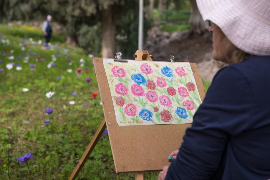 חוג צילום וציור נפגשים במעוז חיים (6)