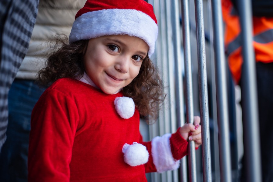 במרכז הבינלאומי של מרים בנצרת וברחובות העיר לקראת תהלוכת חג המולד (13)