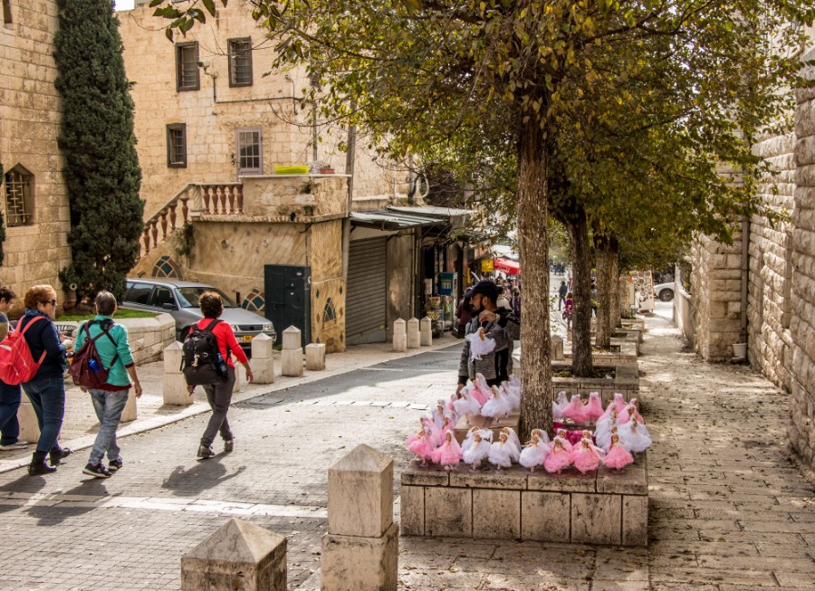 במרכז הבינלאומי של מרים בנצרת וברחובות העיר לקראת תהלוכת חג המולד (21)