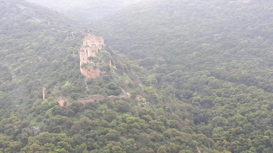 גשום ואנחנו לא מוותרים על תצפית מפרק גורן על המונפורט (5)