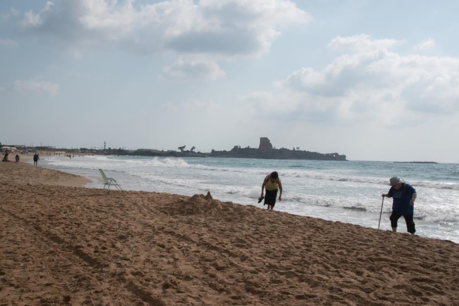 צועדים מחוף עתלית לחוף דדו (2)