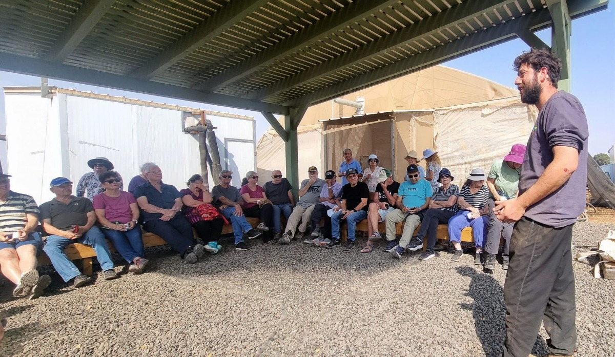 טיול לגולן-חקלאות פורצת דרך