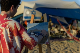 סדנת צילום בין ערביים בחוף הסירה(11 תמונות)