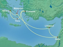 קרוז מאורגן מחיפה לקפריסין ,יוון וטורקיה עם MSC MUSICA  בתאריכים:   15.6.23-22.6.23